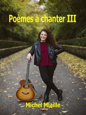 cover image of Poèmes à chanter III